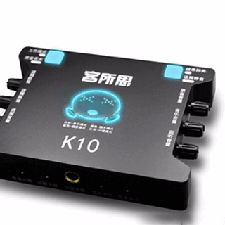 Sound card XOX K10 chuyên dùng cho hát live thu âm