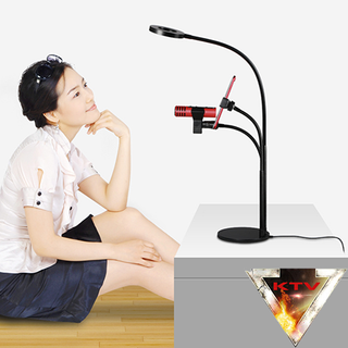Giá đở livestream 3 trong 1 có led điều chỉnh ánh sáng