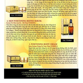 WHITENING BODY CREAM - KEM DUỠNG TRẮNG DA TOÀN THÂN