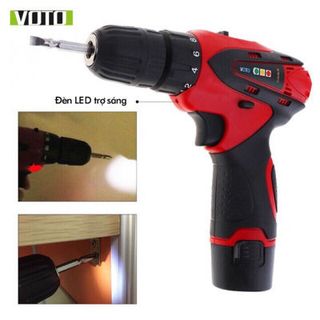 Khoan Sạc 12 VOTOv2 Tốc1 Pin