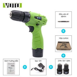 Khoan Sạc 12V VOTO2 Pin