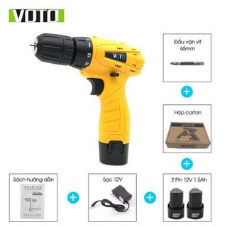 Khoan Sạc 12V VOTO2 Pin