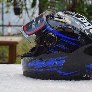 Mũ Bảo Hiểm Full Face AGU Phản Quang