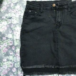 CHÂN VÁY JEAN NGẮN