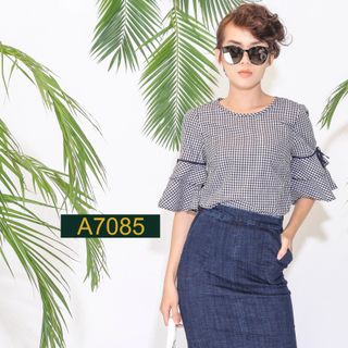 -Áo công sở nữ M Collection A7085 giá sỉ giá bán buôn