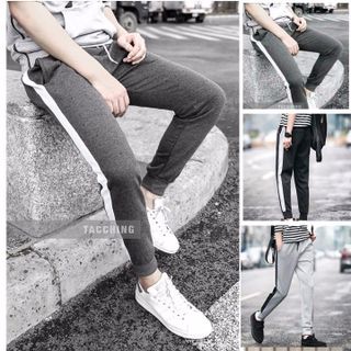 quần jogger thun 1 sọc