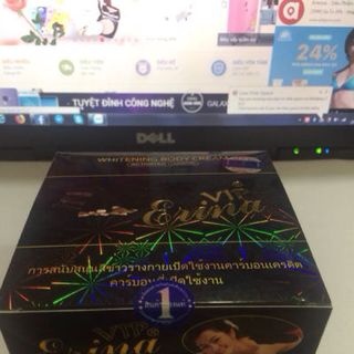 Kem dưỡng trắng da than hoạt tính Vip Erina