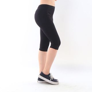 Quần Legging ngố cạp cao