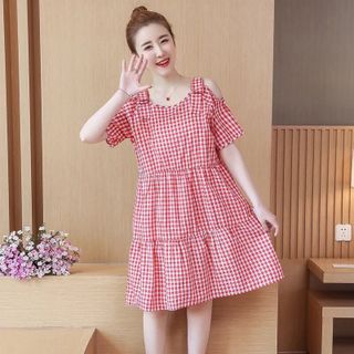 ĐẦM CARO FORM RỘNG 3 TẦNG - DT550