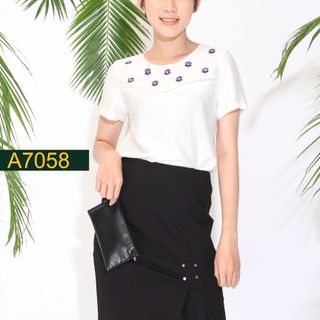 -Áo công sở nữ M Collection A7058 giá sỉ giá bán buôn