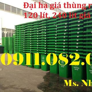 Nơi phân phối thùng rác 240 lít giá rẻ nhất cà mau giá sỉ