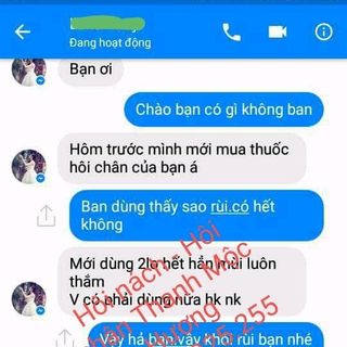 Hôi Nách Thanh Mộc Hương