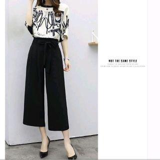 SÉT BỘ ỐNG RỘNG ÁO HỌA TIẾT
