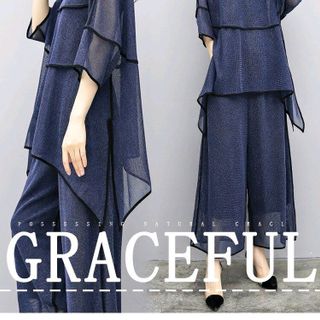 SÉT BỘ ỐNG RỘNG ÁO PHOM DÀI