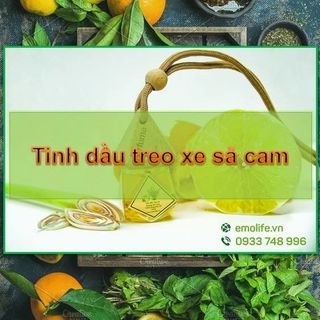 Tinh Dầu Treo Xe Sả Cam