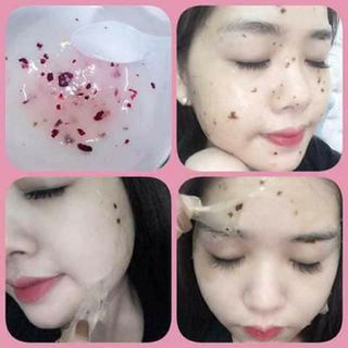 Mặt Nạ Collagen Hoa Hồng Tươi