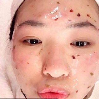 Mặt Nạ Collagen Hoa Hồng Tươi