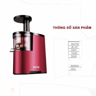Máy ép chậm bỏ bã SAVTM vỏ carton giá sỉ​ giá bán buôn
