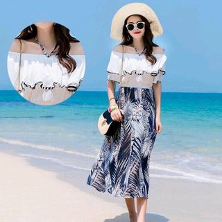 ĐẦM MAXI BẸT VAI