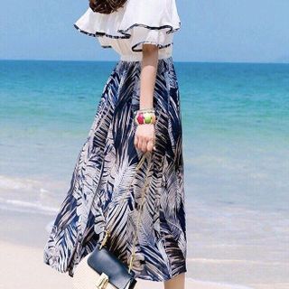 ĐẦM MAXI BẸT VAI