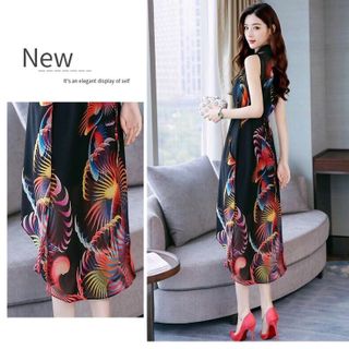 SÉT ĐẦM CỔ ĐẮP CHÉO RÚT DÂY