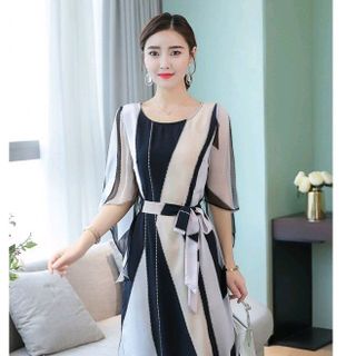 ĐẦM VOAN HOẠ TIẾT CÁCH ĐIỆU