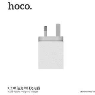 Hoco - Cóc sạc nhanh 4 cổng USB C23B