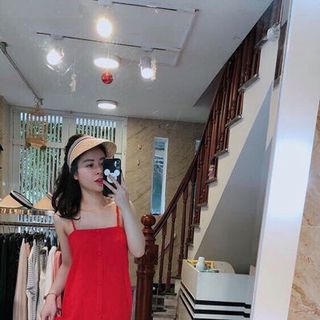 Đầm 2 dây đuôi cá