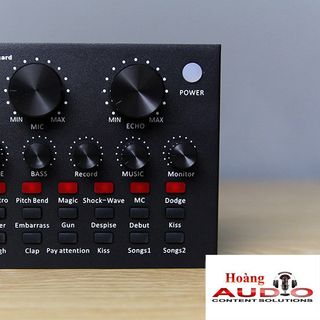 COMBO Mic thu âm BM900 Soundcard V8