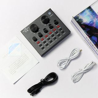 COMBO Mic thu âm BM900 Soundcard V8