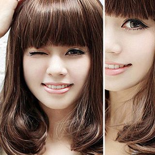 Bộ Tóc Ngang Vai Xoăn Nhẹ MHS14 tặng trùm tóc đến hết ngày 30/6