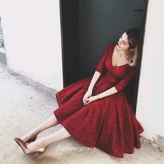 ĐẦM XÒE CỔ TIM TAY LỠ CỰC HÓT