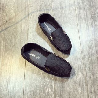 giày mọi da nữ sấ