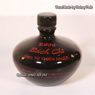 nậm rượu gốm Bát Tràng in logo