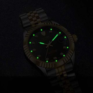Đồng hồ nam cơ Tevise 629 máy Automatic dây thép đặc
