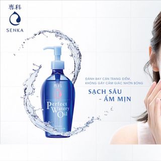 Dầu Tẩy Trang Sạch Sâu Senka Perfect Watery Oil