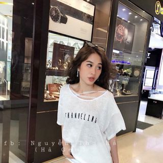 Áo thin kiểu dây chéo Quảng Châu