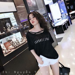 Áo thin kiểu dây chéo Quảng Châu