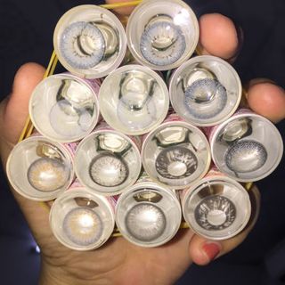 lens mắt tone xám