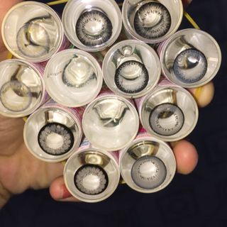 lens mắt tone xám