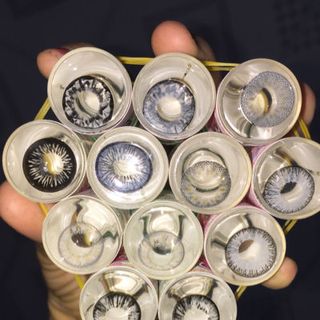 lens mắt tone xám