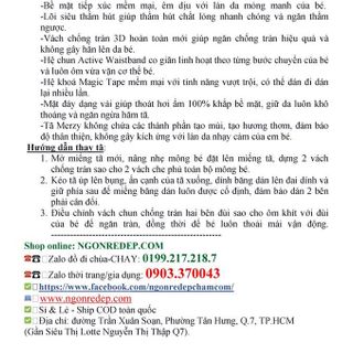 BỈM/ TÃ DÁN MERZY/ VIỆT NAM