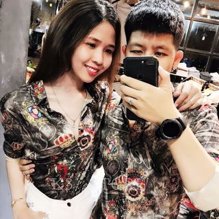 ÁO SƠ MI LỤA IN 3D 20