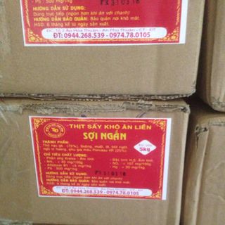 thịt sấy khô ăn liền TRỌNG ĐỨC
