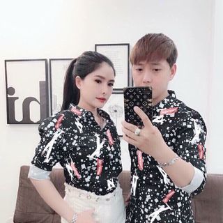 ÁO SƠ MI LỤA IN 3D 11