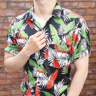 ÁO SƠ MI LỤA IN 3D 001