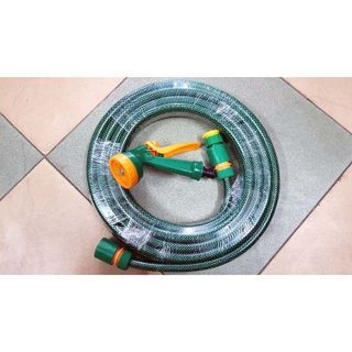 Bộ vòi tưới cây và rửa xe đa năng 15m
