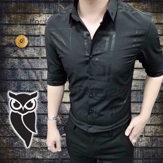 ÁO SƠ MI LỤA IN 3D 18