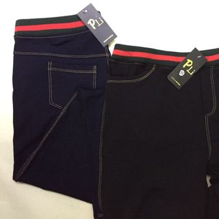 Quần Legging giả jean phối lưng - 73k