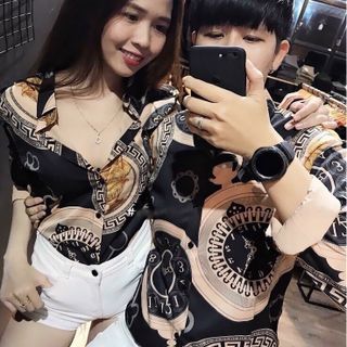 ÁO SƠ MI LỤA IN 3D 12